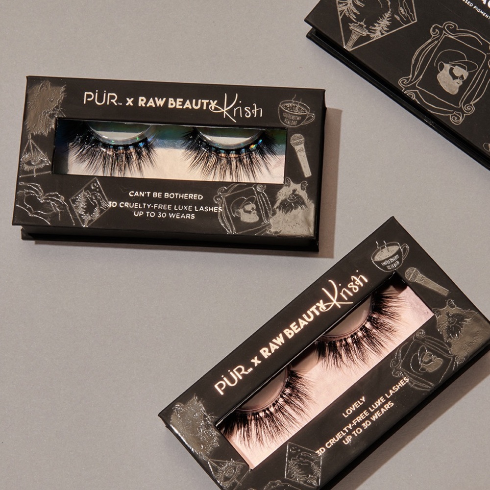 PUR x RawBeautyKristi Eyelash Set BNIB